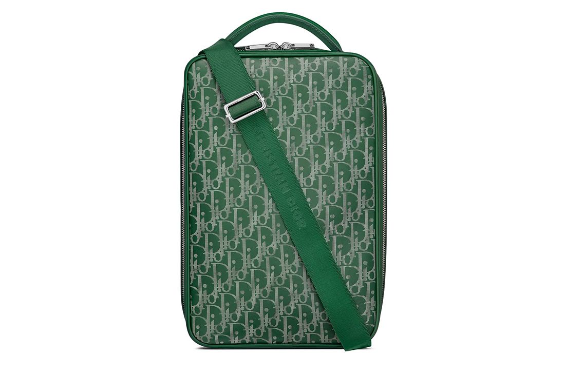 Dior バック CHRISTIAN DIOR Coated Canvas CD Diamond Hit The Road A5