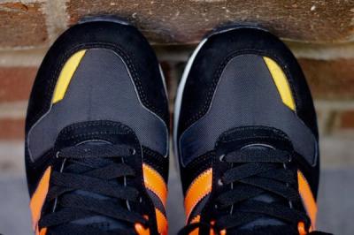 Adidas Zx700 Black Orange Toe Detail 1