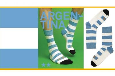 World Cup Socks Wong Wong Argentina 1