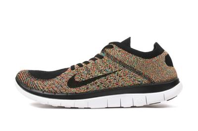 Free 4 0 Flyknit Multicolour Sideview