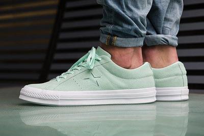 Converse One Star Suede Mint Green 1