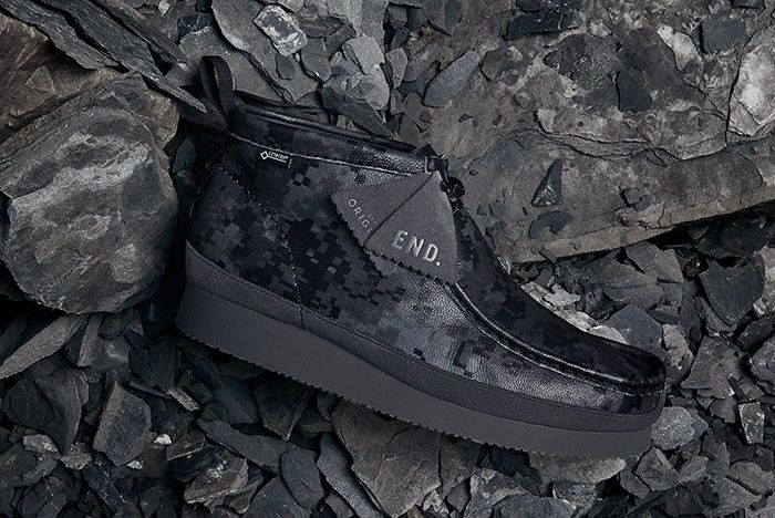 END. Cover the Clarks Wallabee in Digi Camo - Releases