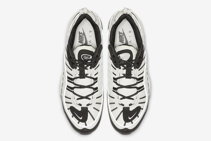 Nike Air Max 98 Sail Black Reflective Silver Top