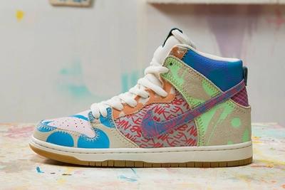 Thomas Campbell X Nike Sb Dunk High Premium What The Feature