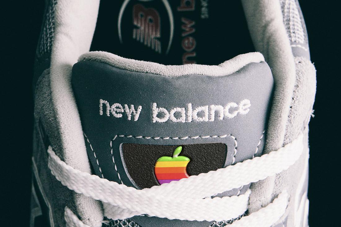 Apple New Balance 992 Tongue Sneaker Freaker