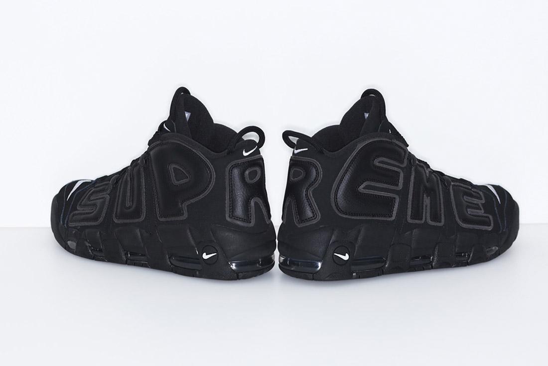 Supreme X Nike Air More Uptempo Release Info - Releases