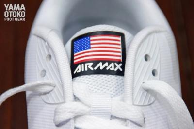 Nike Am90 Hyp 4Thjuly White Tongue Detail 1