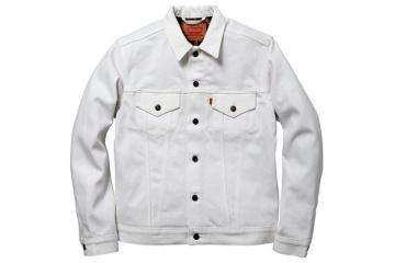 supreme white denim jacket