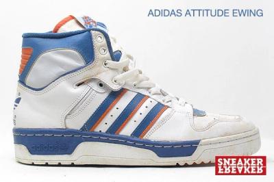 Adidas Attitude Ewing White Orange Blue 1