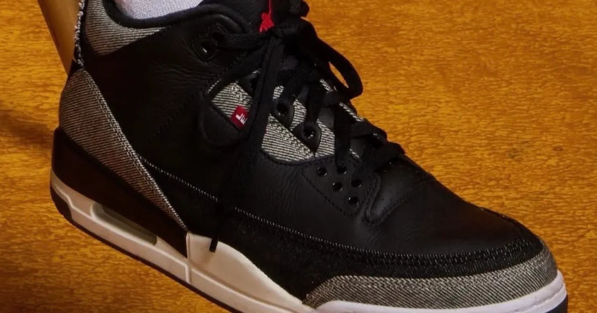 Der Levi's x Air Jordan 3 erscheint im Februar