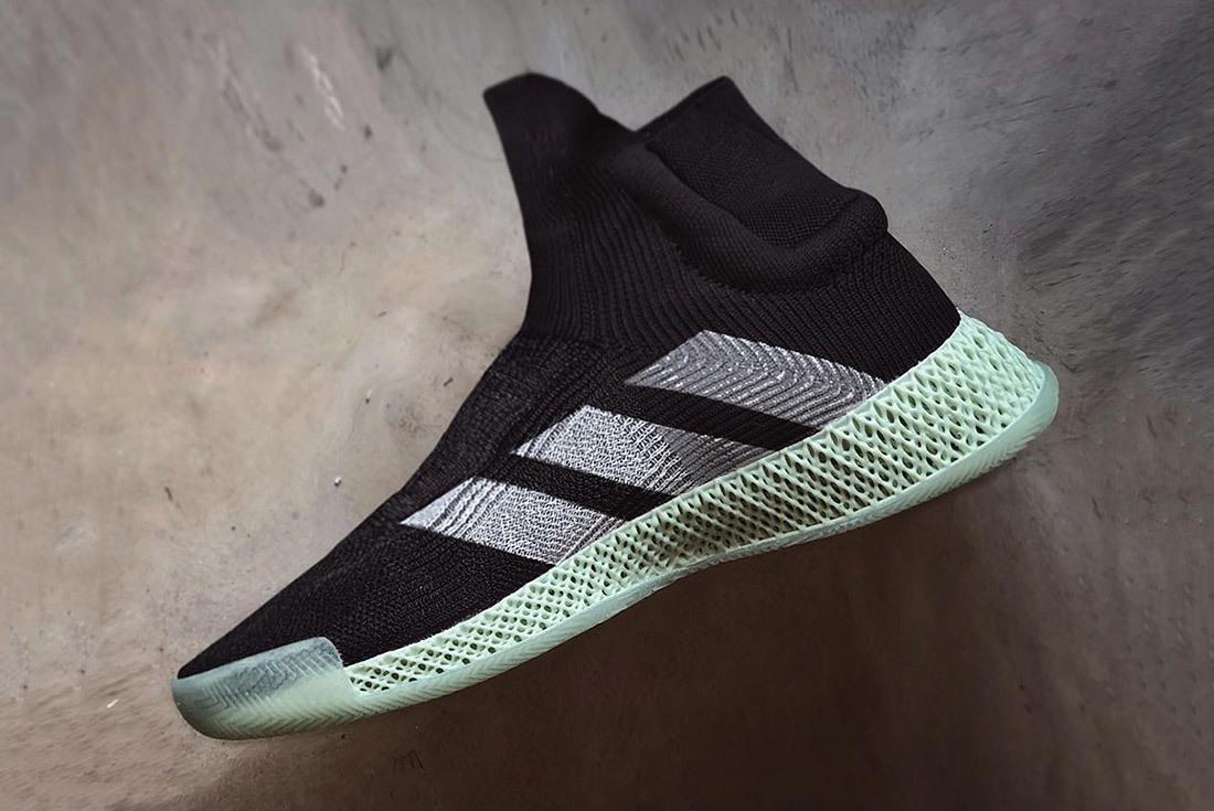 Adidas Futurecraft 4 D Laceless Basketball Sneaker