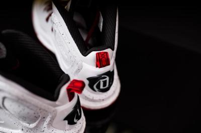 Adidas D Rose 5 Boost White Red 3