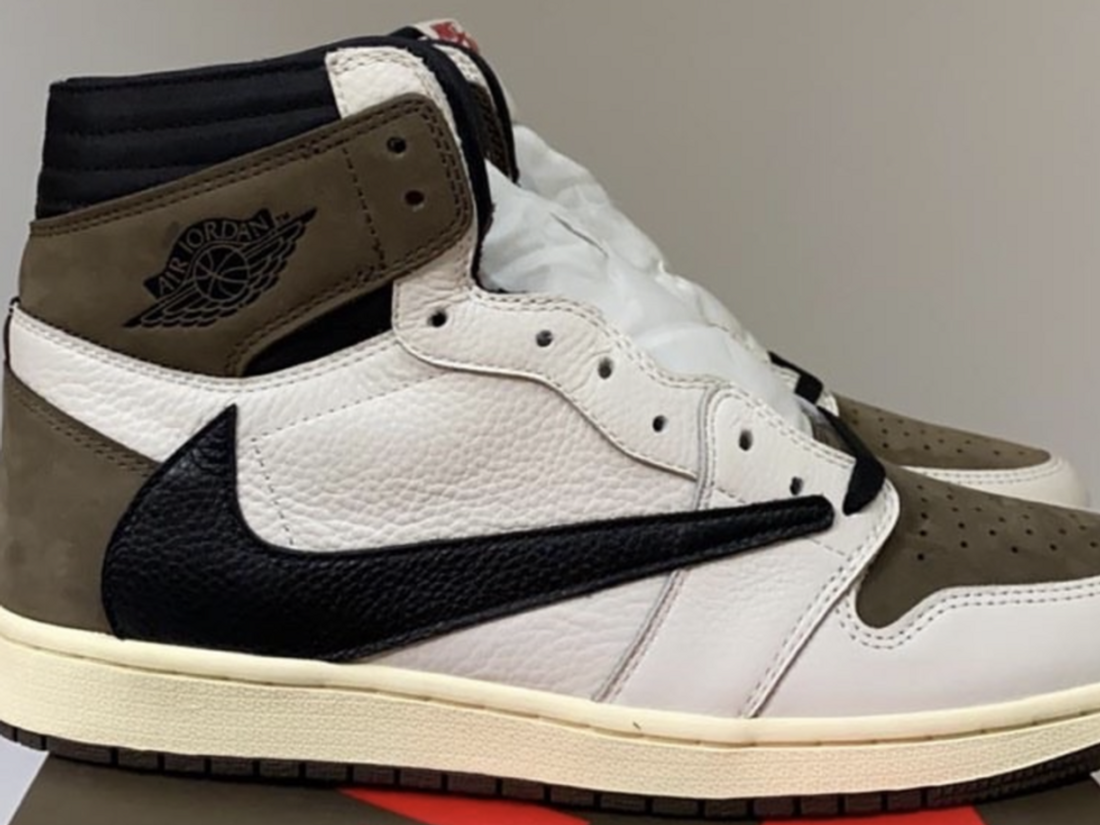 Travis Scott x Air Jordan 1 Low On-Feet Closer Look Photos