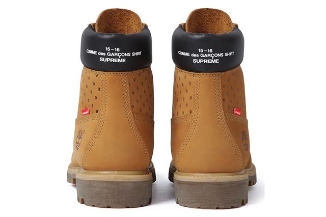 comme des garcons timberland