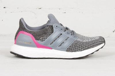 Adidas Ultra Boost Wmns Grey Shocking Pink 1