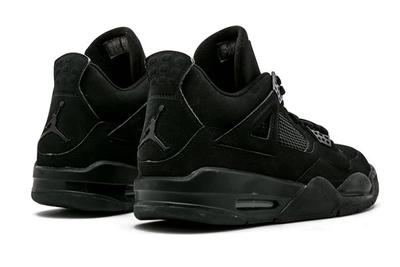 Air Jordan 4 Black Cat Heel