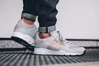 Adidas Equipment Support 93 Eqt Clear Onyx Grey On Foot