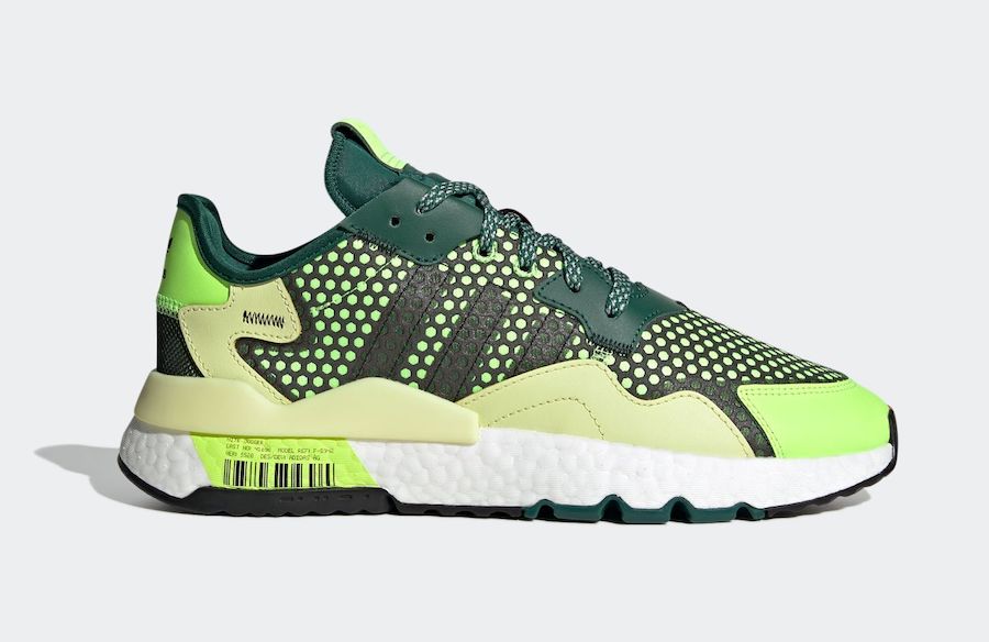 adidas nite jogger green