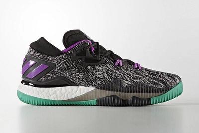 Adidas Crazylight Boost Black Shock Purple 2