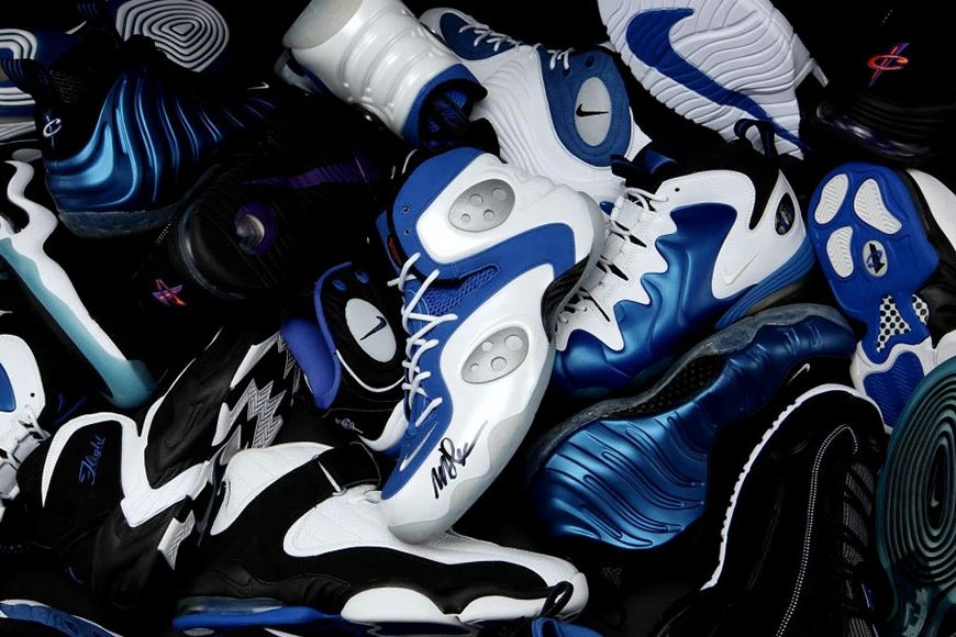 Penny Hardaway Debuts 1-of-1 Foamposites During Celebrity All-Star Game