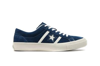 Converse Star And Bars Suede Navy 2