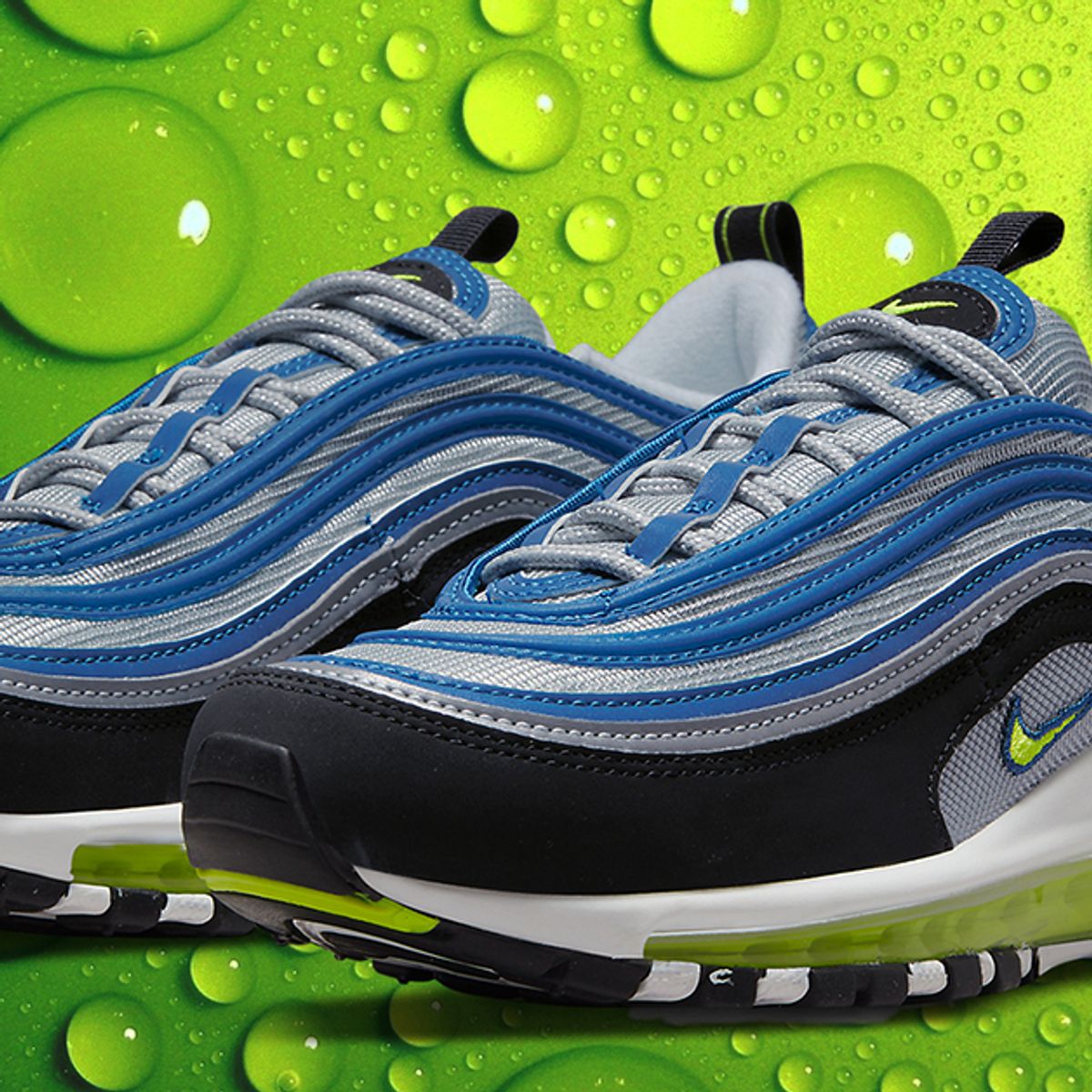 The Nike Max 97 'Atlantic Blue' Is Coming Back with Black Mudguards - Sneaker
