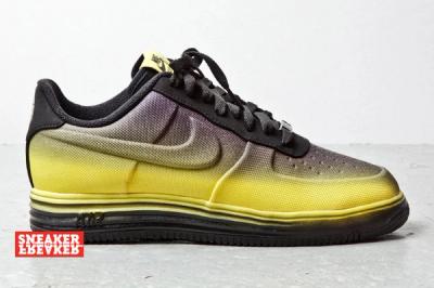 Nike Lunar Force 1 Low Black Yellow 1 2