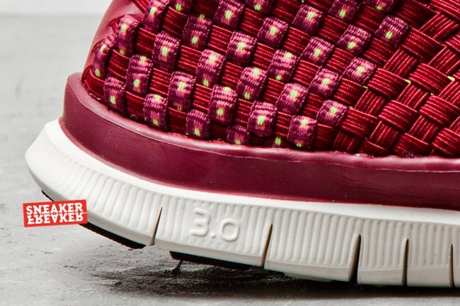 Nike Free Woven Cherry 2