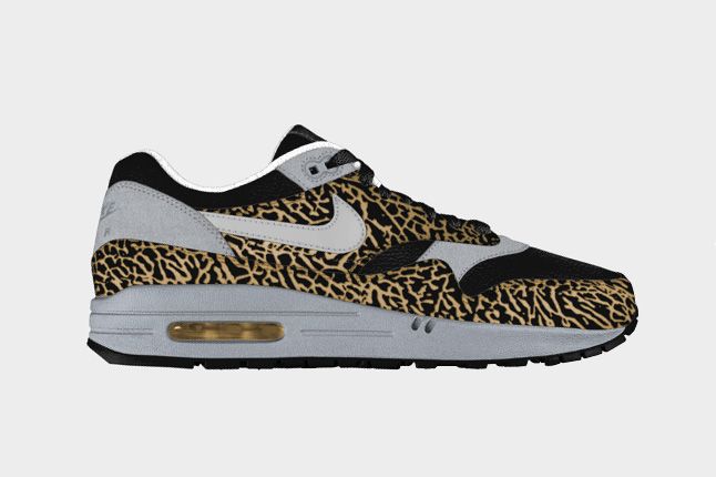 trial Interpersonal Fitness Nike Id Elephant Print Option For Air Max 1 - Sneaker Freaker