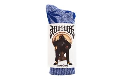 Huf Snoop Socks Plantlife Snoop Blue Packaging 1