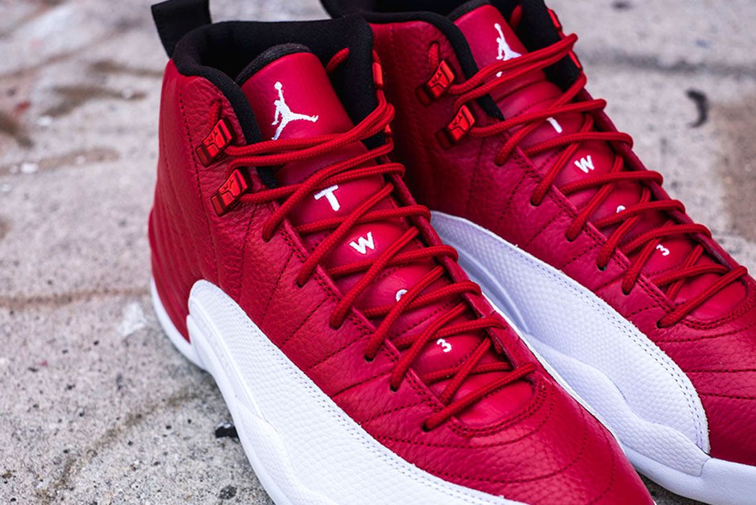 Jordan 12 best sale gym red boys