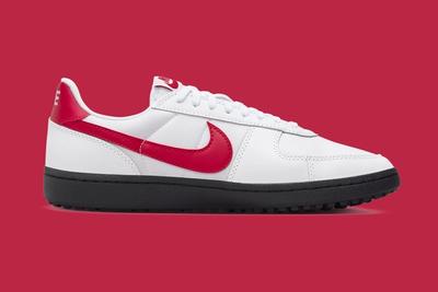 Nike Field General White Red Black Sneakers Footwear