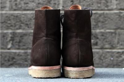 Fieg Caminando Office Boots Brown Heel 1