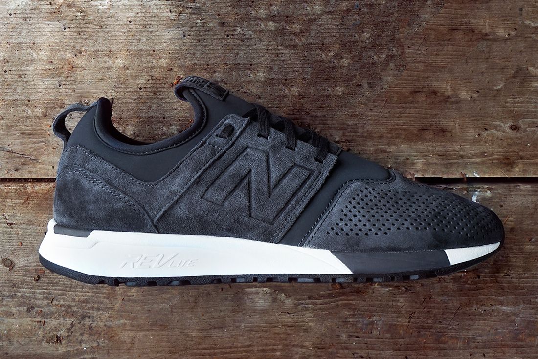 new balance 247 black suede