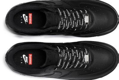 Supreme Nike Air Force 1 Low Black 2020 Release Date 2