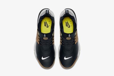 Nike Air Presto Utility Mid Black Yellow Gold 2