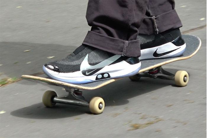 Jenkem Skating Nike Adapt Bb Shoes Back To The Future