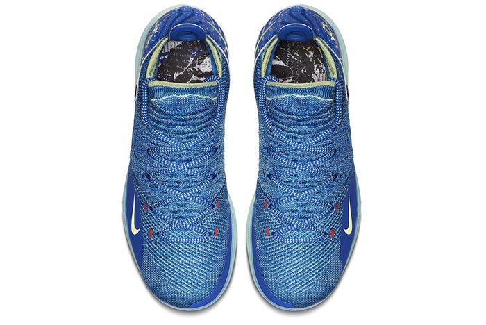 Nike Kd 11 Warriors Blue 1 Sneaker Freaker