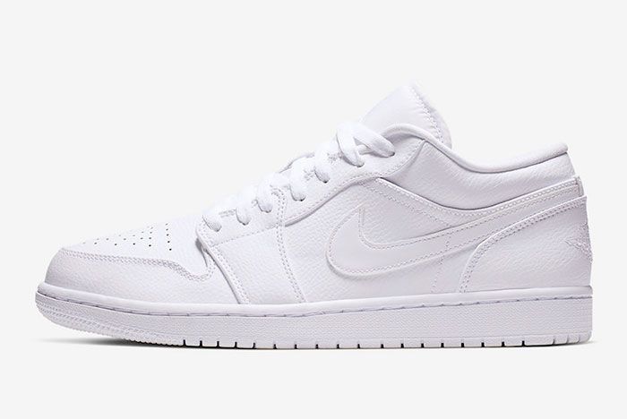 This Air Jordan 1 Low is a Whiter Shade of Pale