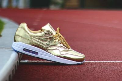 Nike Id Air Max 1 Olympic Medals Gold 1