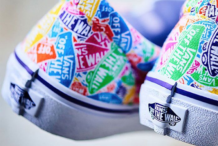 Vans Dip the Classic Slip-On in All-Over 'Off the Wall' Logos - Sneaker ...
