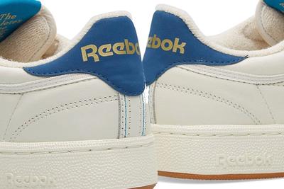 Reebok Club C 85 Retro Chalk White Gum Blue 3