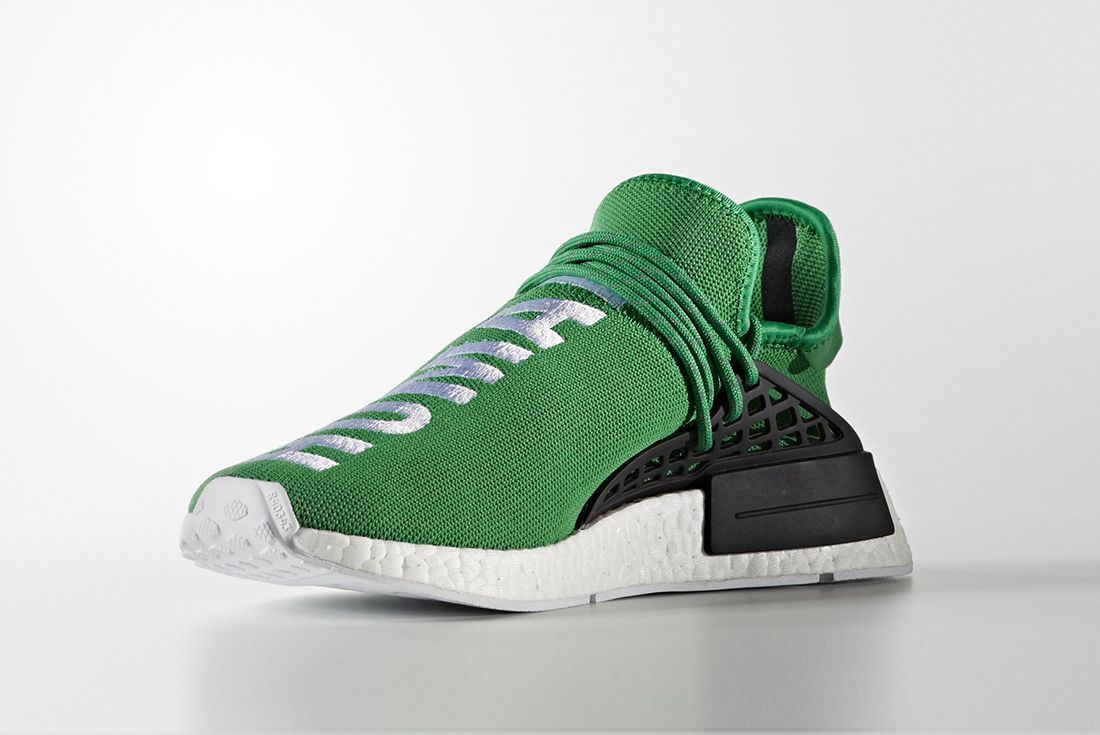 Pharrell Williams X adidas Hu NMD (Green) - Sneaker Freaker