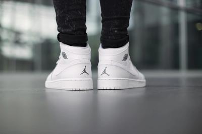 Air Jordan 1 Bg White Cool Grey 5