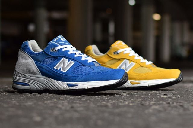 new balance 991 yellow