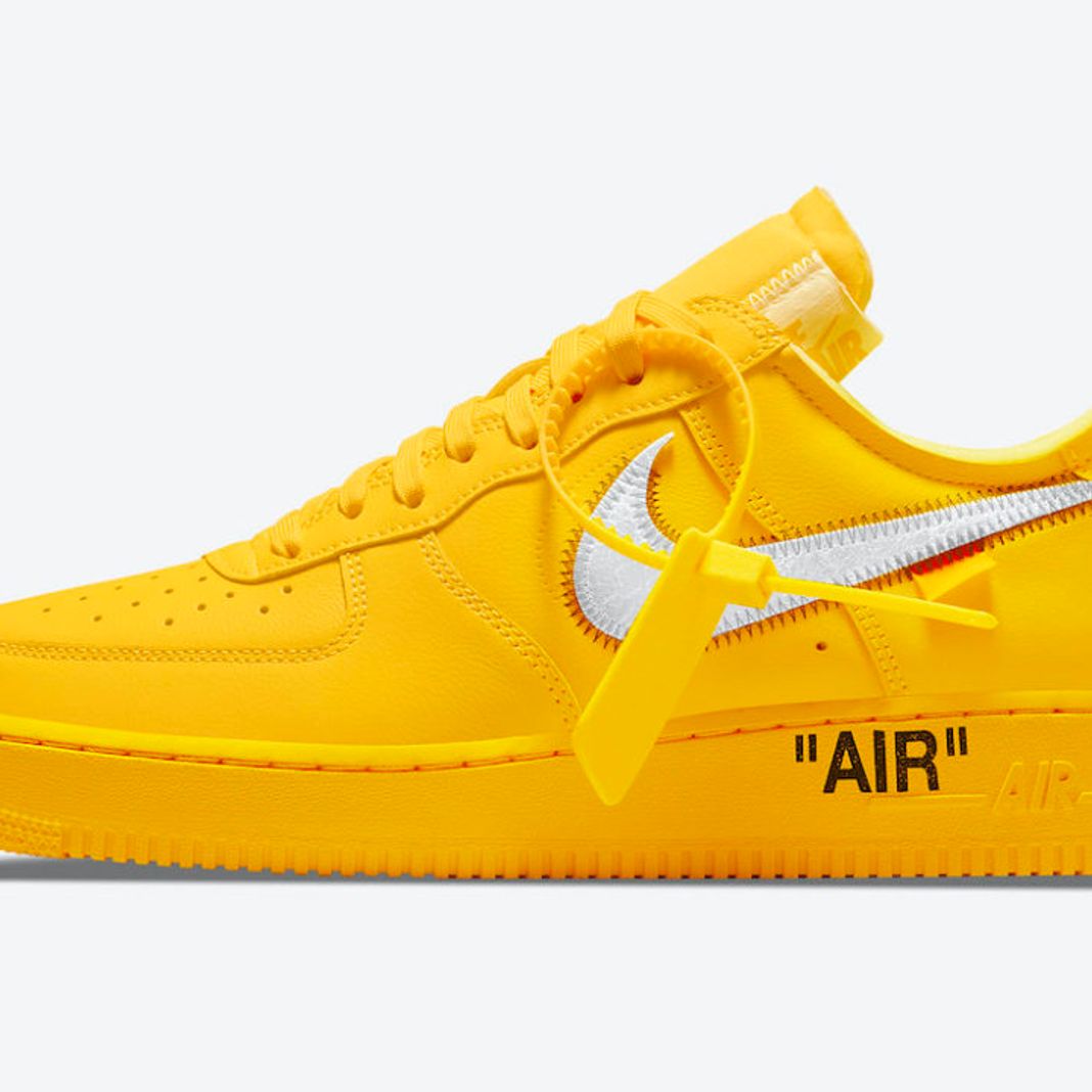 LeBron James teases Nike's unreleased yellow Off-White Air Force 1