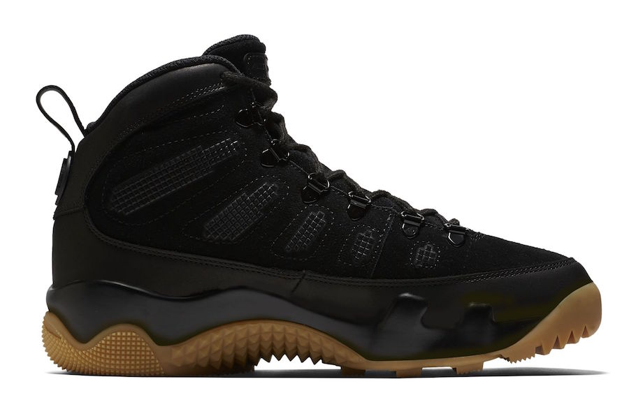 Air Jordan 9 Boot Black Gum
