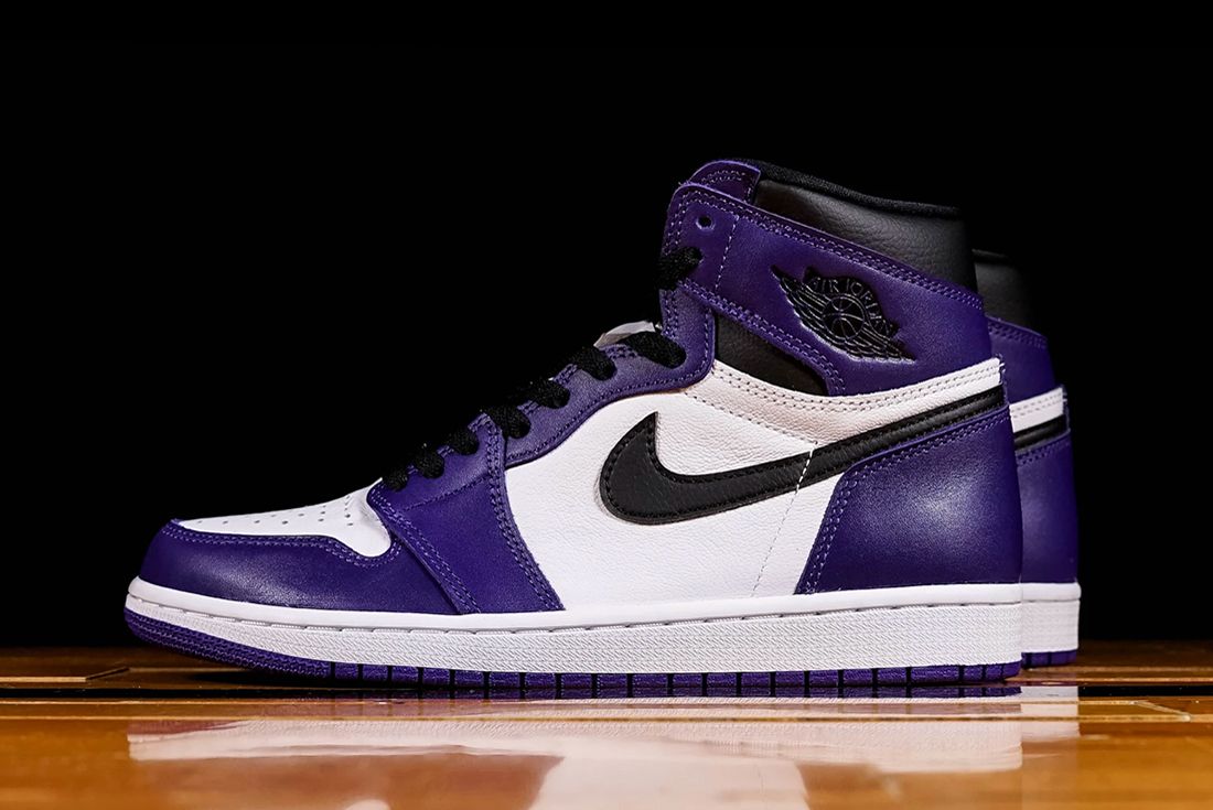 court purple jordan 1 for sale