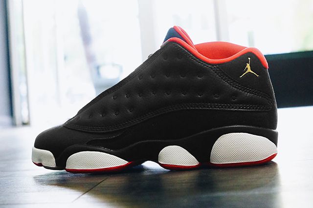 black red and gold jordan 13