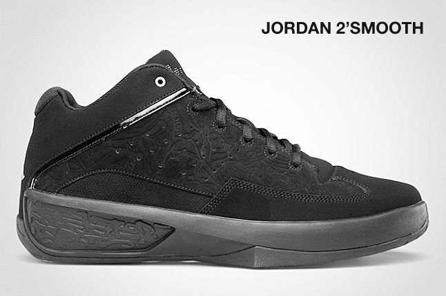 Jordan 2 Smooth Black 1